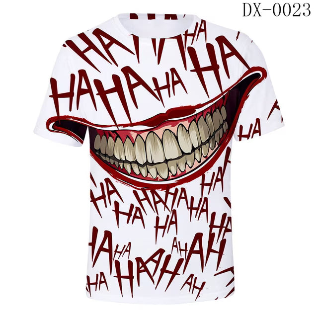 3D Joker Graffiti Unisex Cosplay