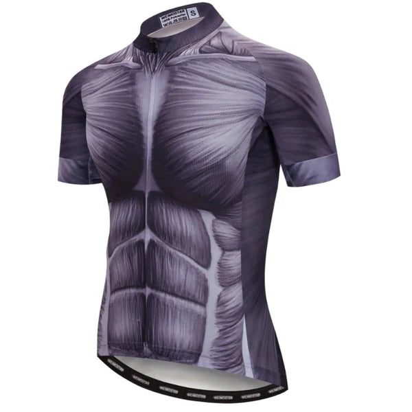 The Grey Muscle Suit Cycling Jersey
