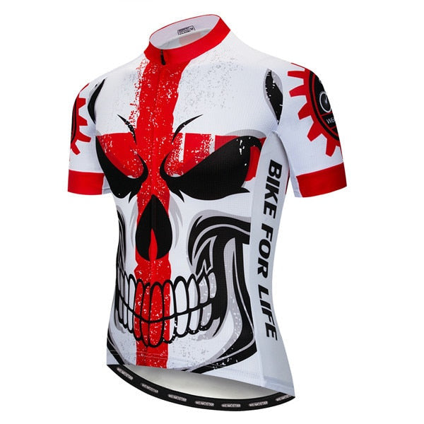 England Skull Cycling Jersey