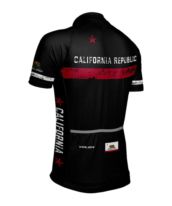 California Vintage Men’s Peloton Cycling Jersey