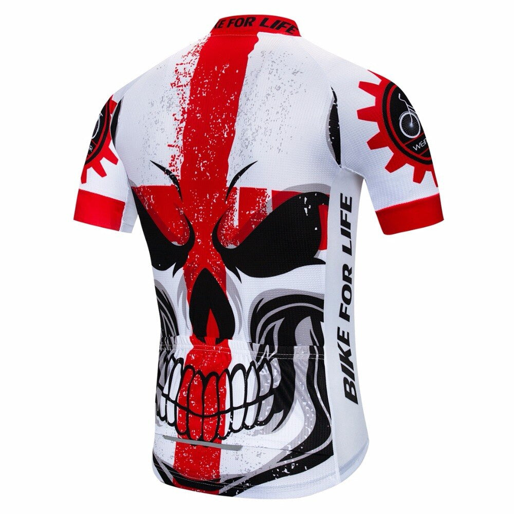 England Skull Cycling Jersey