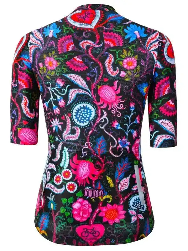 Secret Garden Black Women’s Pro Cycling Jersey