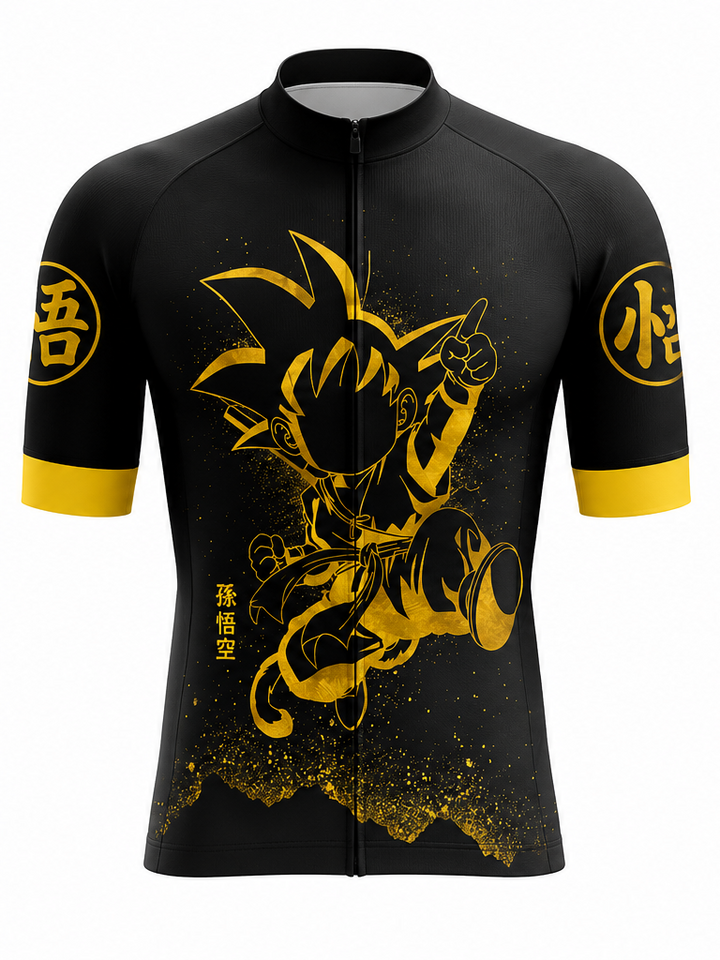 Anime Hero Kids Cycling Jersey & Bib Shorts Set