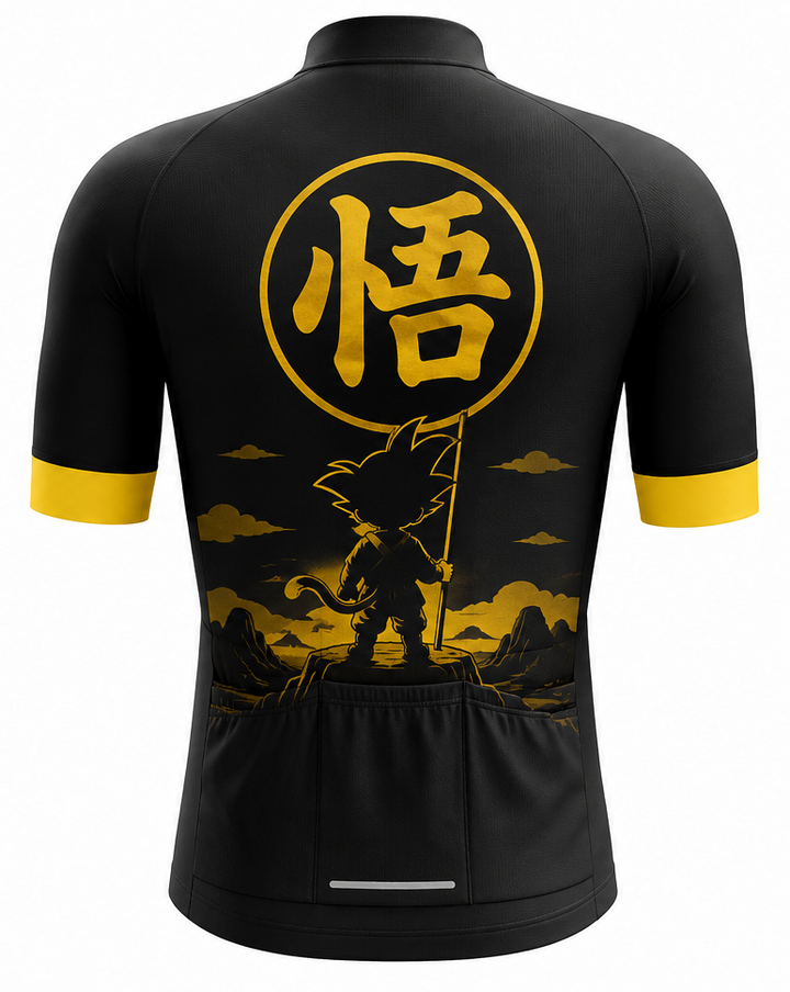 Anime Hero Kids Cycling Jersey & Bib Shorts Set