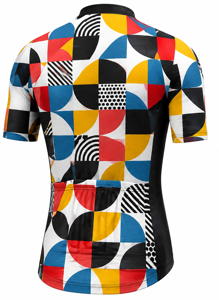 Men’s Colourful Quick-Dry Cycling Jersey