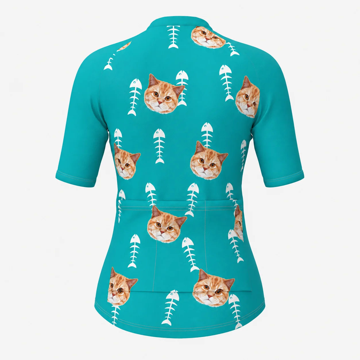 Custom Cat Face Women’s Cycling Jersey