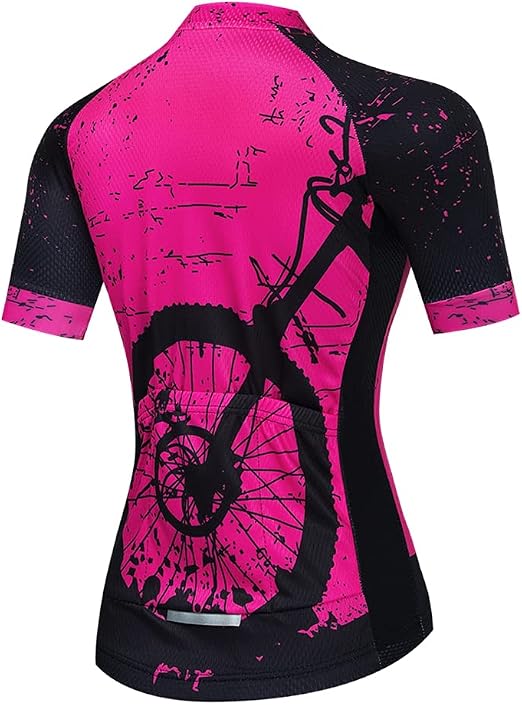 WeimoMonkey Women’s Graphic Cycling Jersey