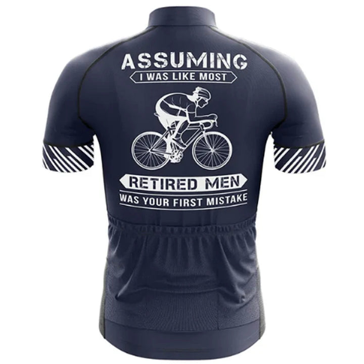 Don’t Assume I’m Retired Cycling Jersey
