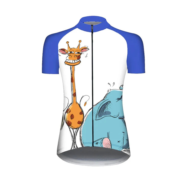Giraffe Short-Sleeve Cycling Jersey