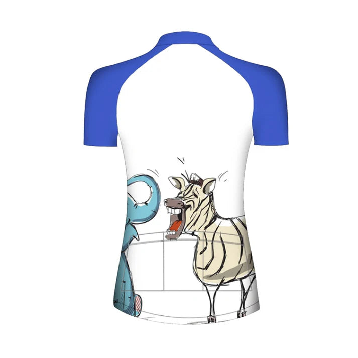 Giraffe Short-Sleeve Cycling Jersey
