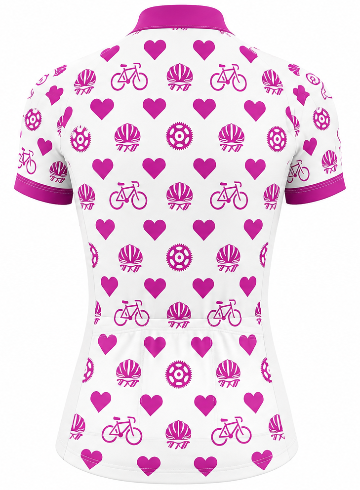 I Love My Husband Women’s Cycling Jersey