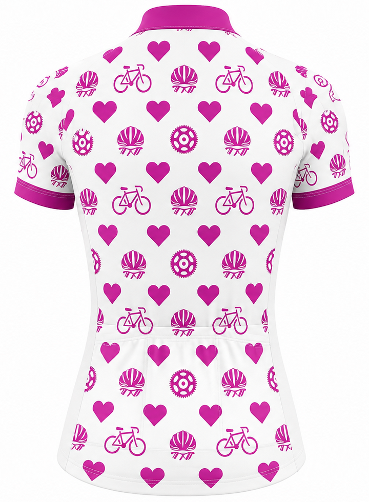 I Love My Husband Women’s Cycling Jersey