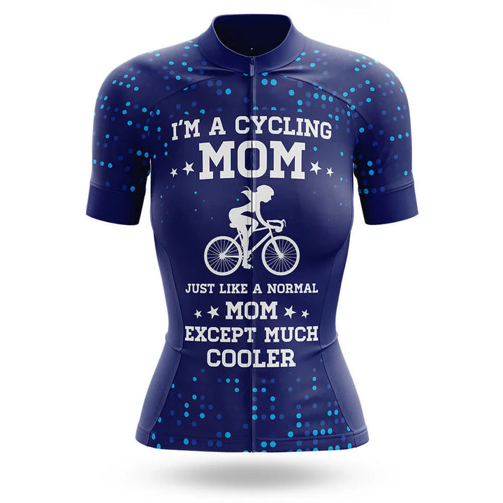 Women’s Proud Cycling Mom Jersey (I'm a cycling mom)