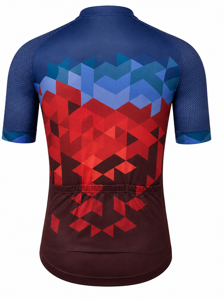 Men’s Four-Pocket Quick-Dry Cycling Jersey