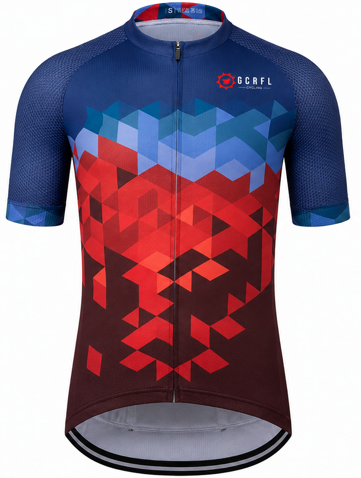 Men’s Four-Pocket Quick-Dry Cycling Jersey