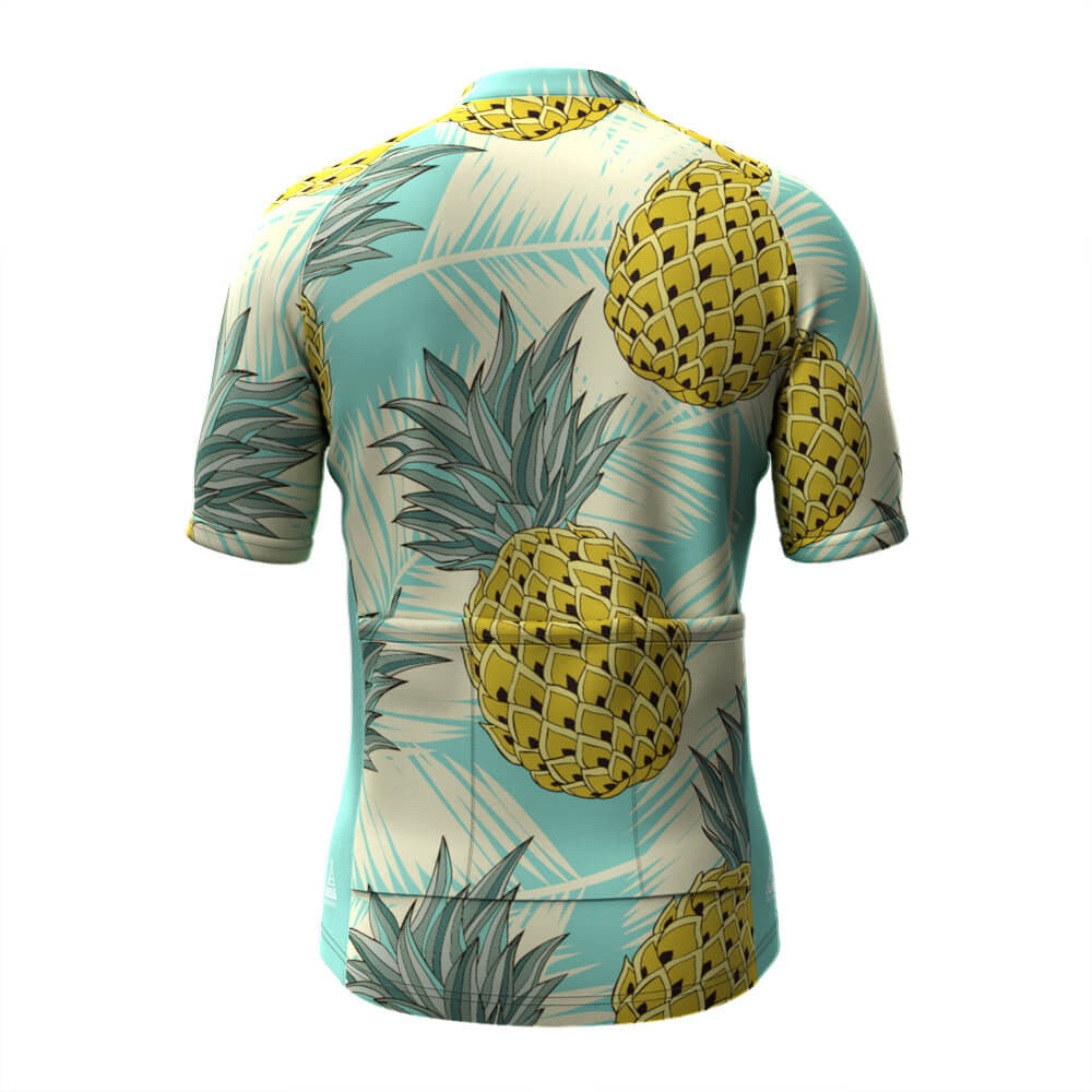 Men’s Pineapple Aloha Hawaiian Cycling Jersey