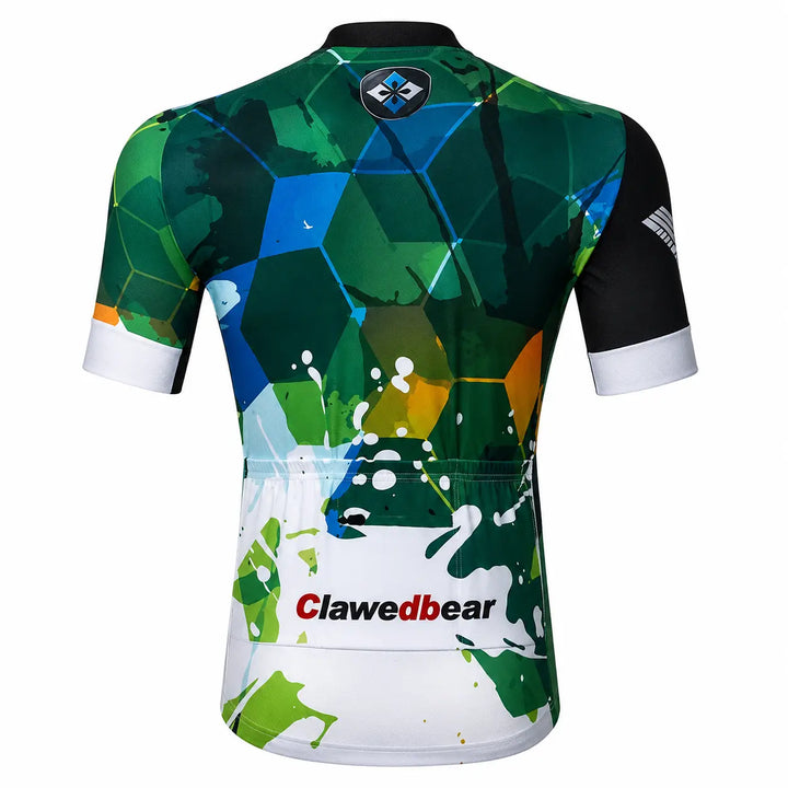 Men’s Tropical Abstract Cycling Jersey