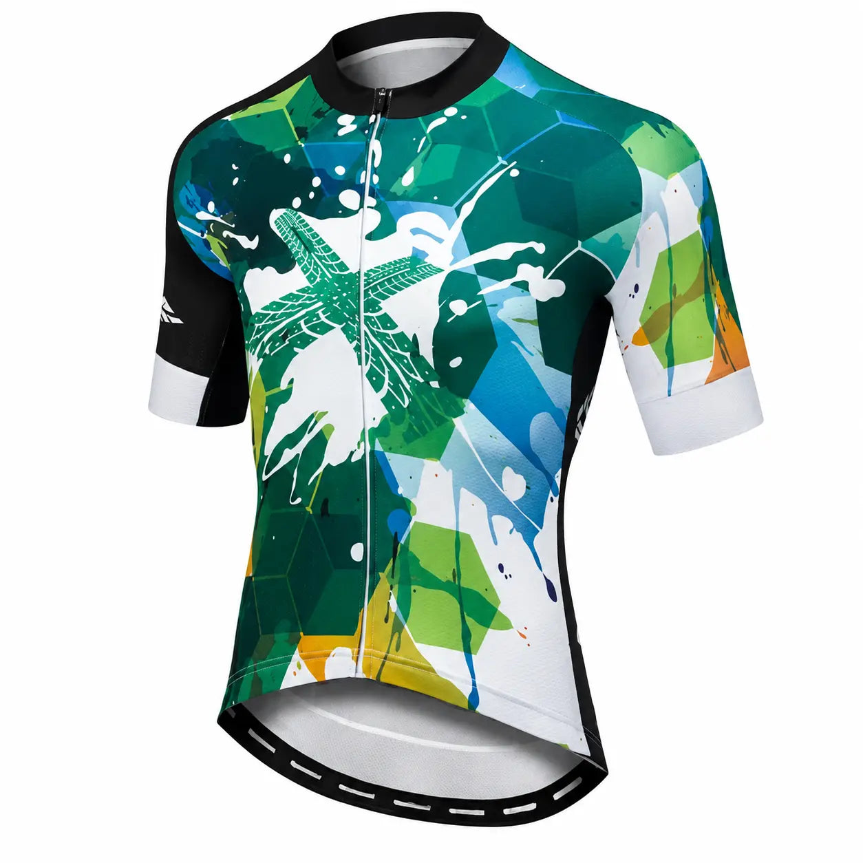 Men’s Tropical Abstract Cycling Jersey