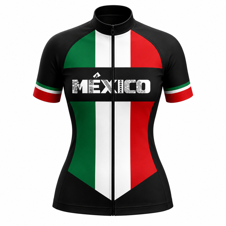 Mexico Women’s Retro Cycling Jersey