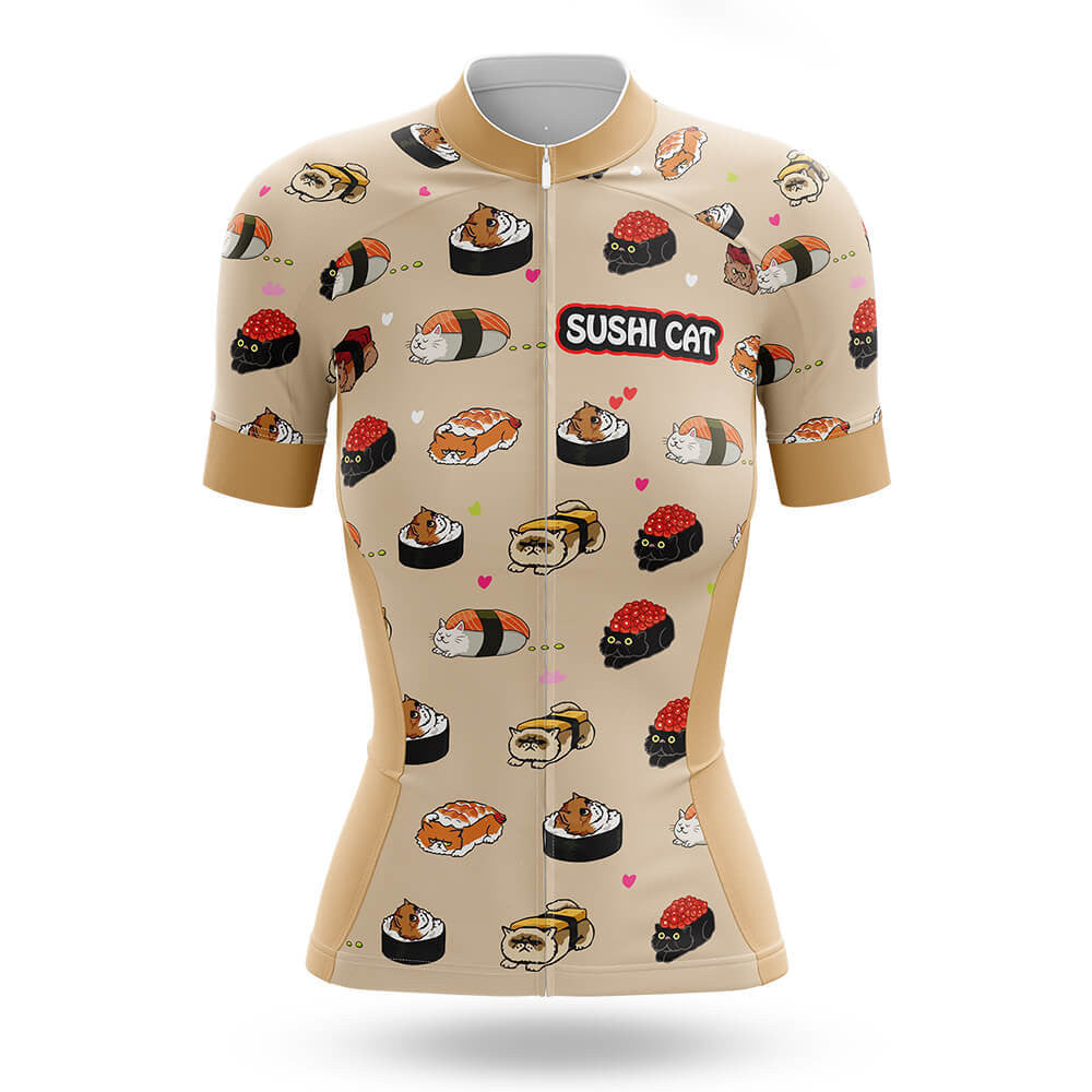 Women’s Sushi Cat Cycling Jersey