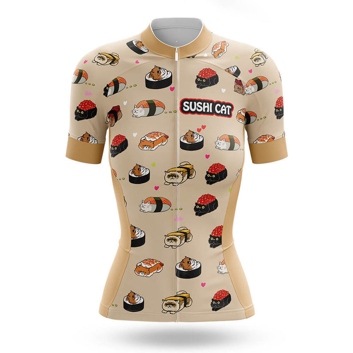 Women’s Sushi Cat Cycling Jersey