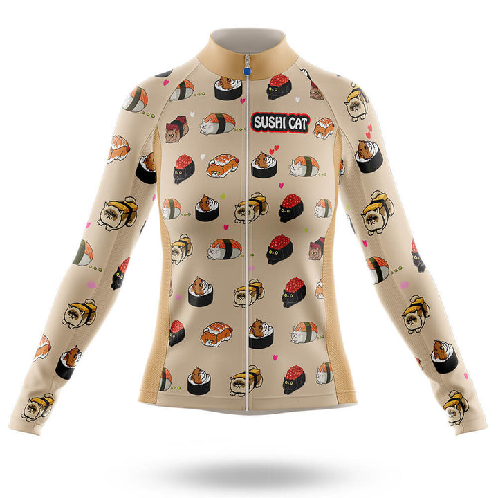 Women’s Sushi Cat Cycling Jersey