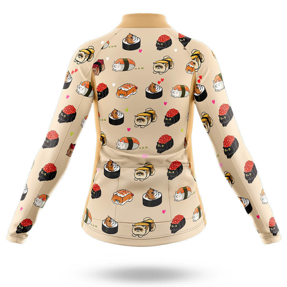 Women’s Sushi Cat Cycling Jersey