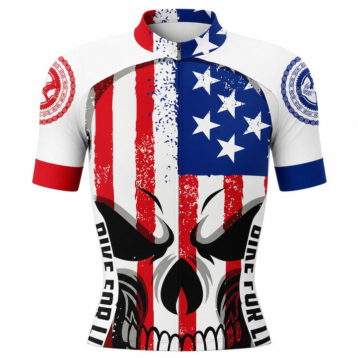 Women’s USA Skull Cycling Jersey