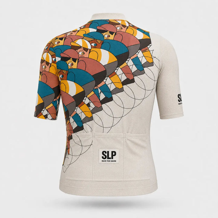 Unisex Vinyl Pulse Summer Cycling Jersey