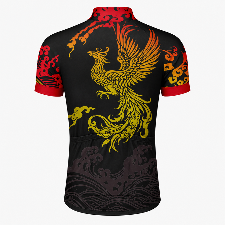 Widewins Men’s Quick-Dry Short-Sleeve Cycling Jersey