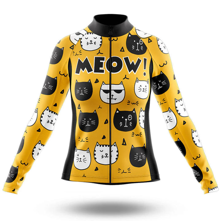 Women’s Cartoon Cat Jersey