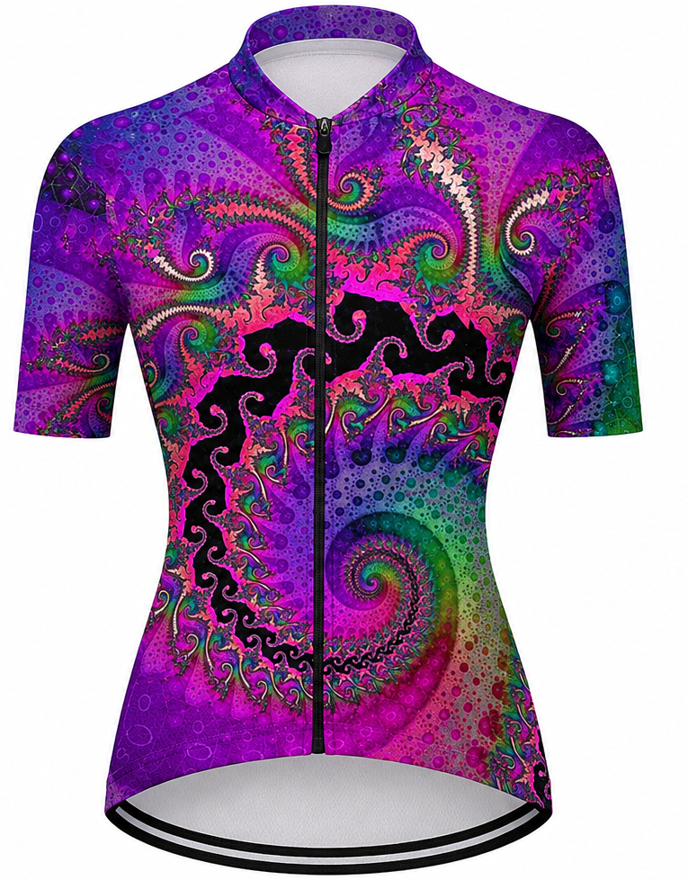 Women’s Reflective Quick-Dry Cycling Jersey