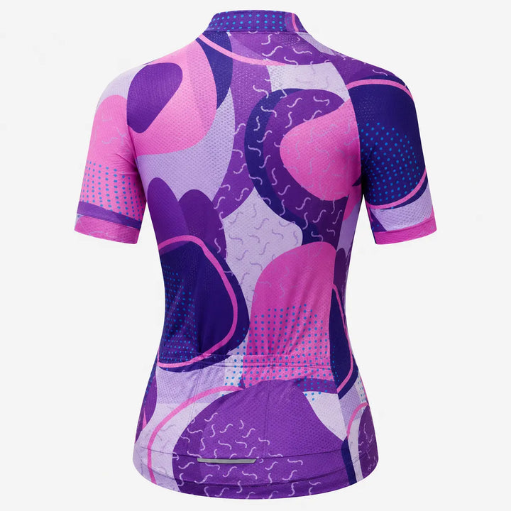 Women’s Purple Summer Cycling Jersey