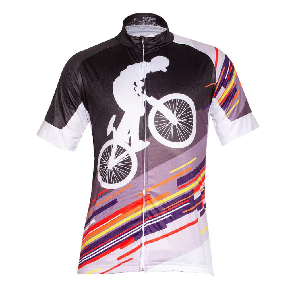 Yangfit Men’s Camouflage Short-Sleeve Cycling Jersey