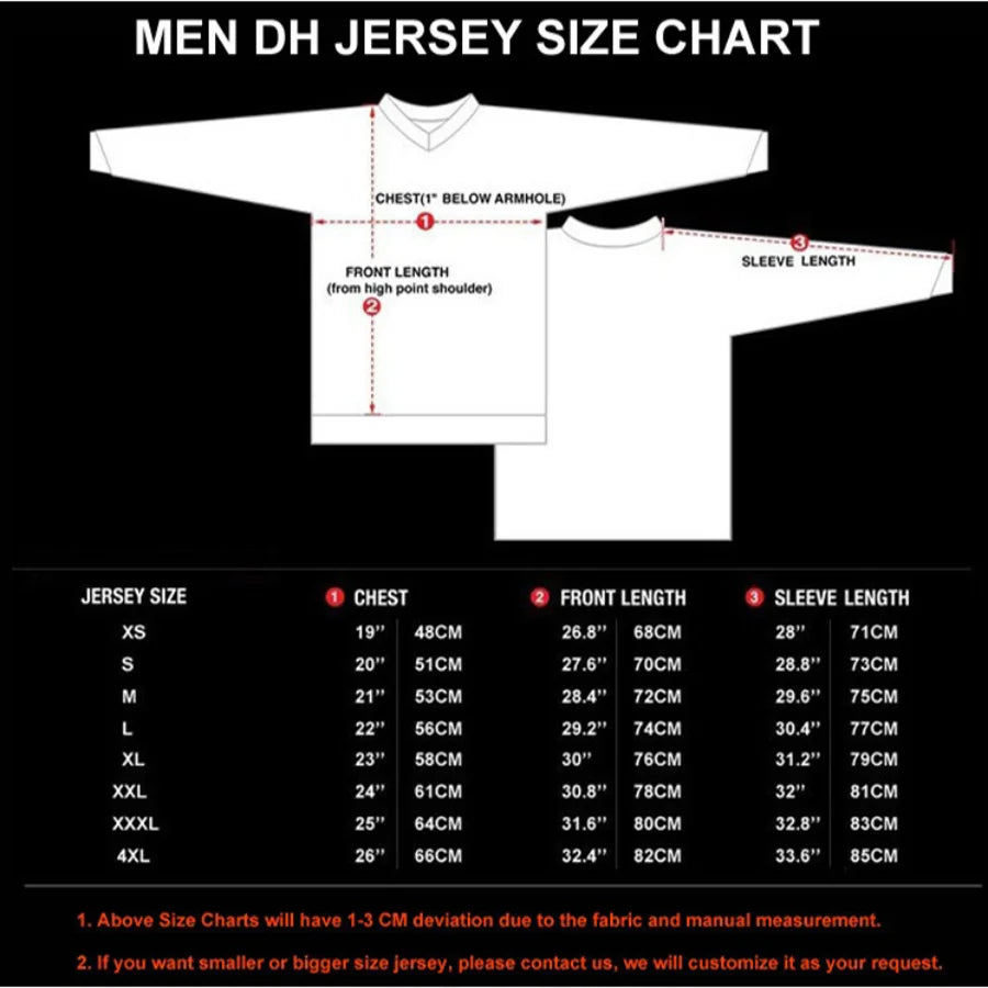 2022 Mens Short Sleeve Cycling Jersey MTB Downhill Shirt DH MX Uniform Mountain Bike Clothing Summer Motocross Wear T-Shirt