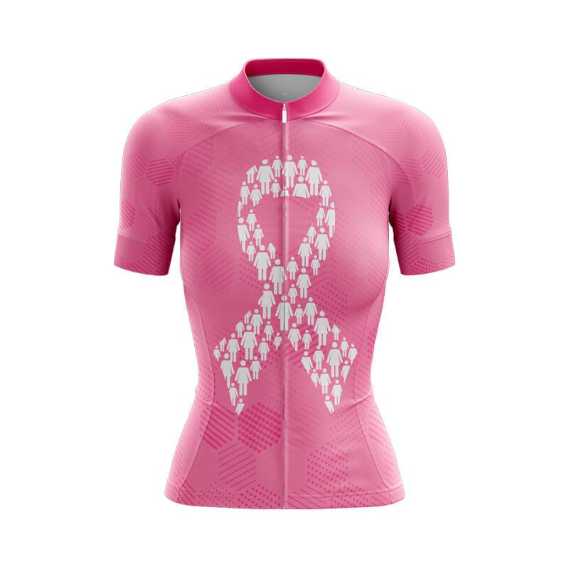 Breast Cancer V1 Club-Fit Cycling Kit