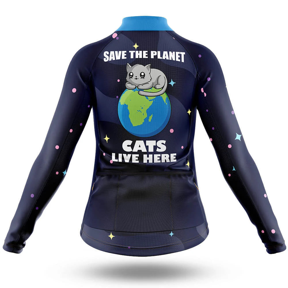 Cats Live Here Cycling Kit