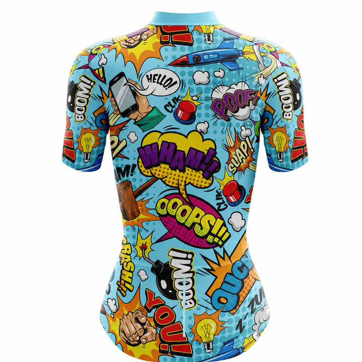 Comic Association Women’s Short-Sleeve Cycling Kit