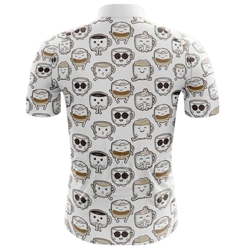 Cute Coffee Cycling Jersey