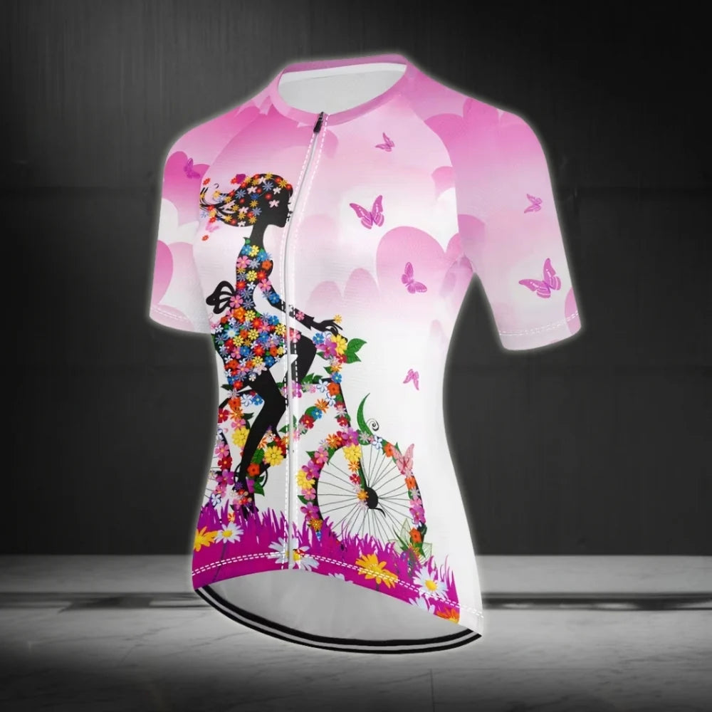 Women’s Short-Sleeve Cycling Jersey Collection