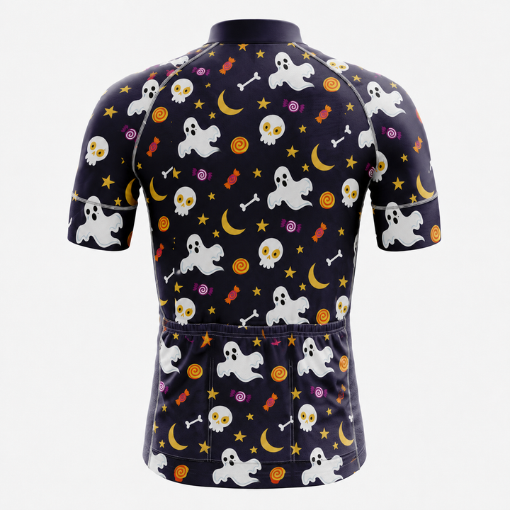 Ghosts & Moons Halloween Cycling Jersey Set