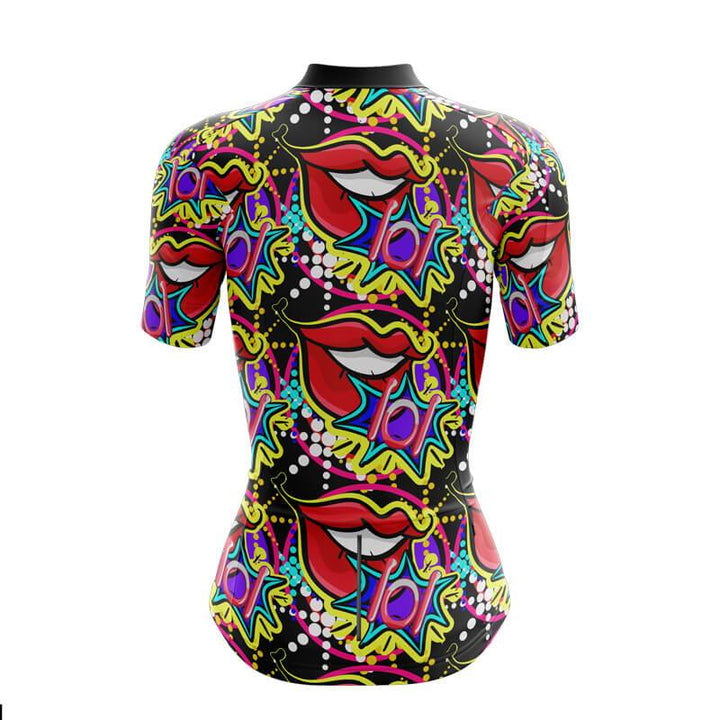 Graffiti V8 Club-Fit Cycling Jersey