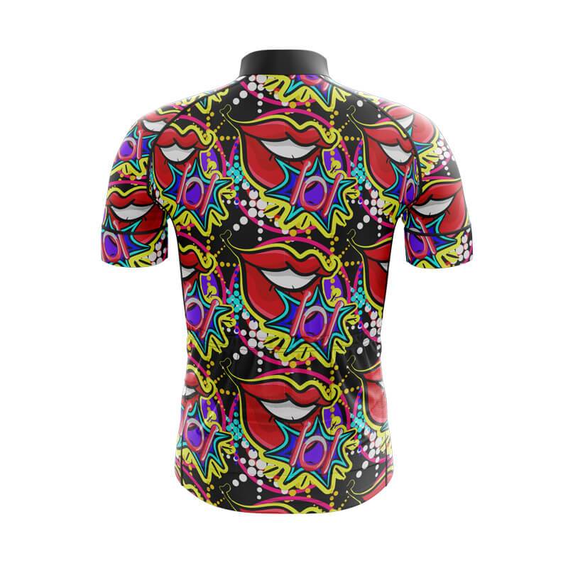 Graffiti V8 Club-Fit Cycling Jersey
