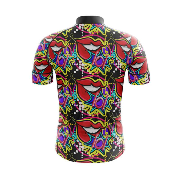Graffiti V8 Club-Fit Cycling Jersey