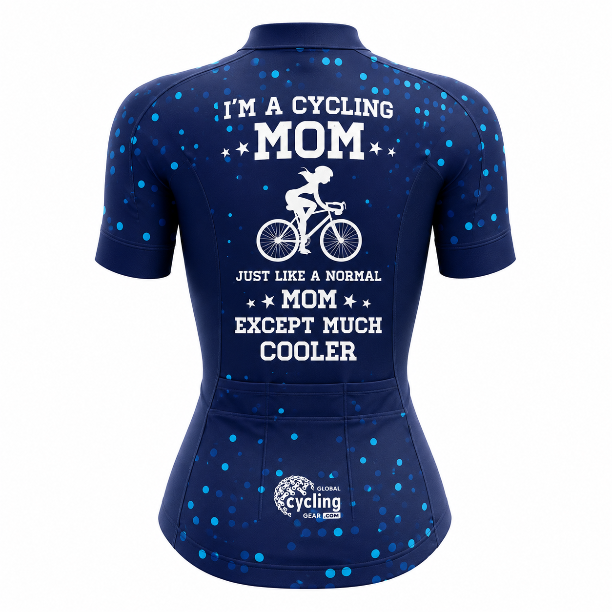 Women’s Proud Cycling Mom Jersey (I'm a cycling mom)