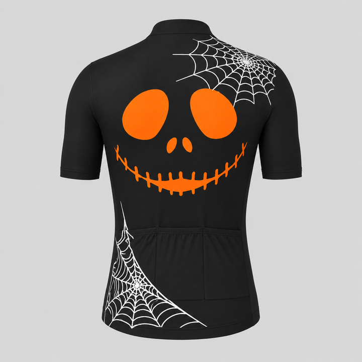 Jack Face Spider Men’s Halloween Cycling Jersey