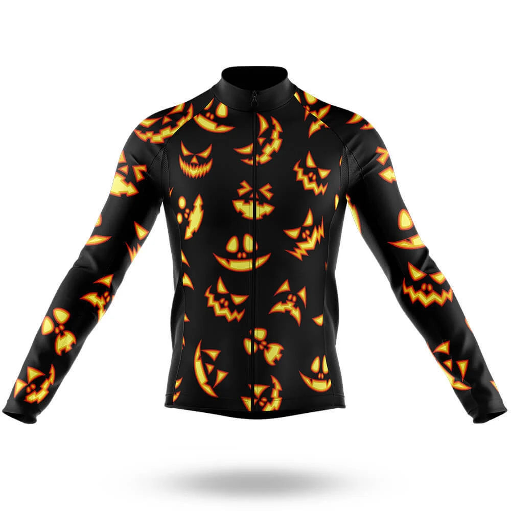 Jack-O’-Lantern Faces Men’s Cycling Kit