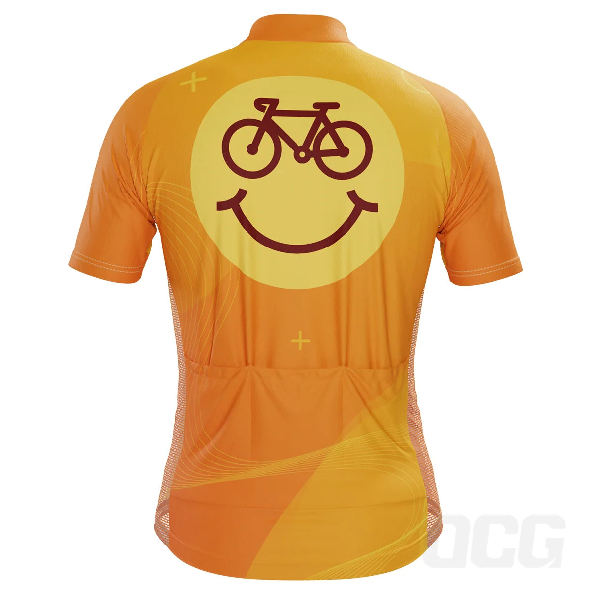 Cycling Is Happiness Emoji Men’s Jersey