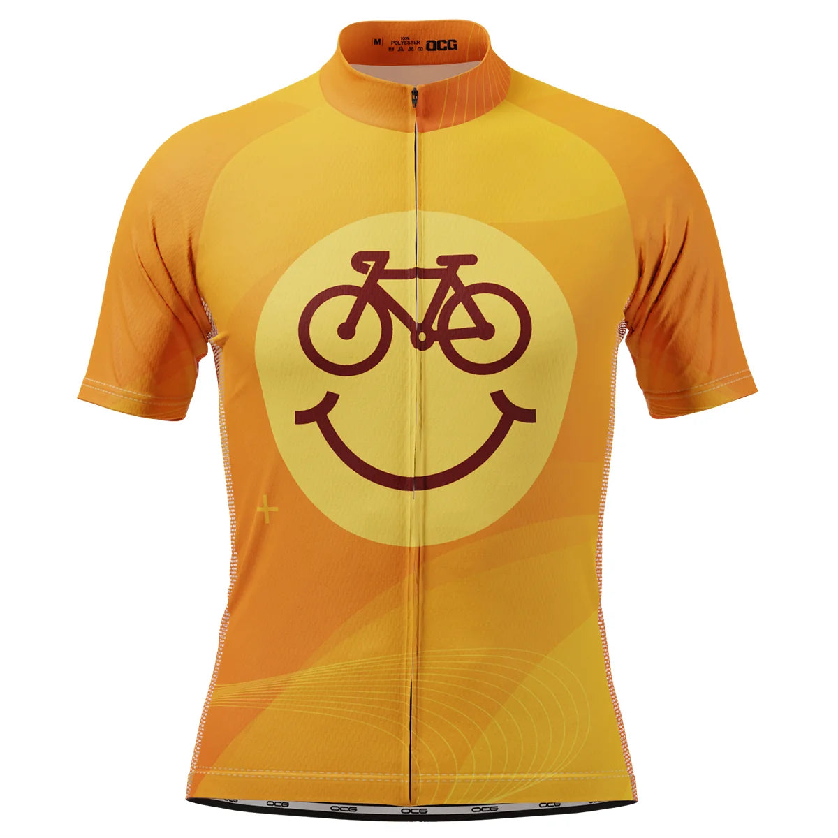Cycling Is Happiness Emoji Men’s Jersey