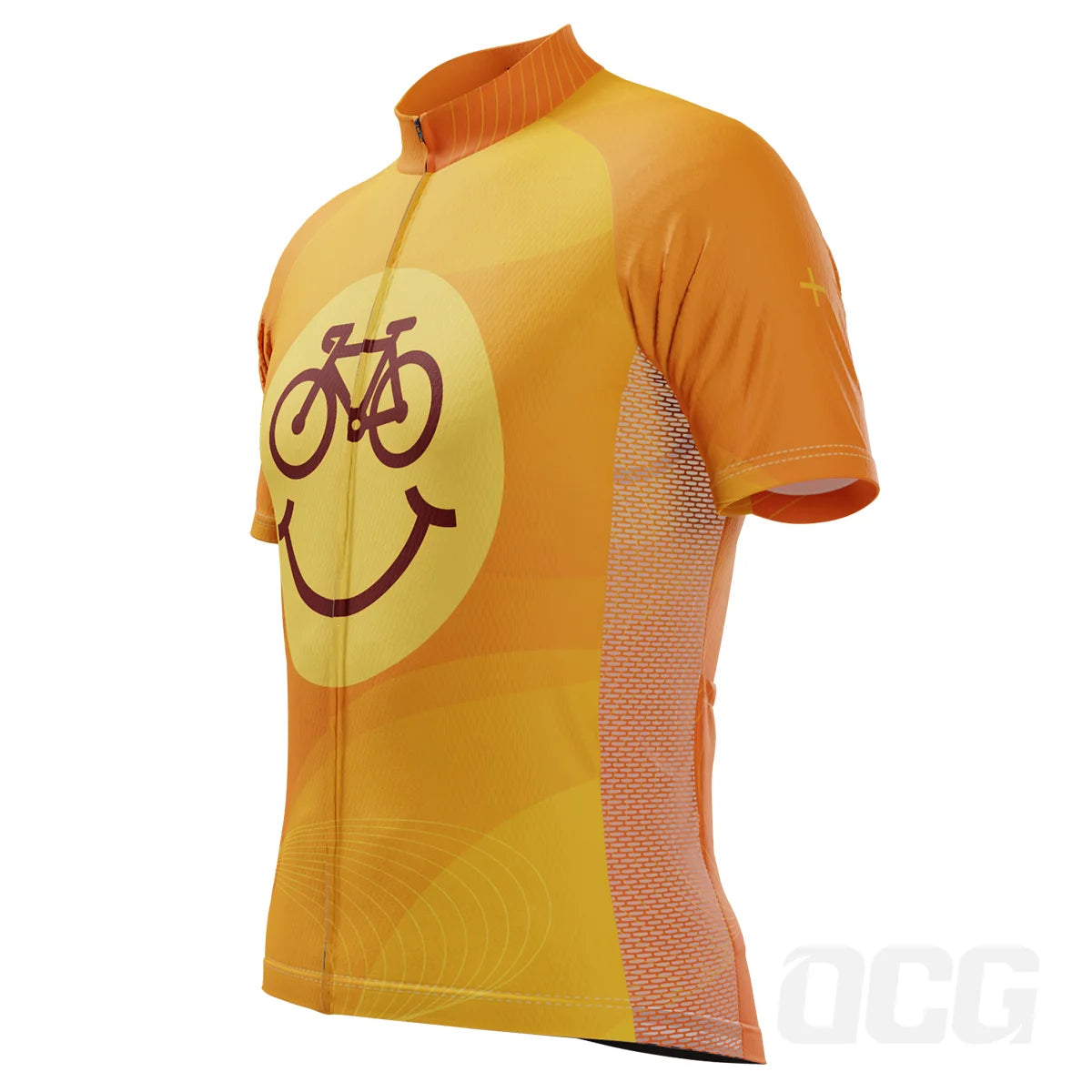 Cycling Is Happiness Emoji Men’s Jersey
